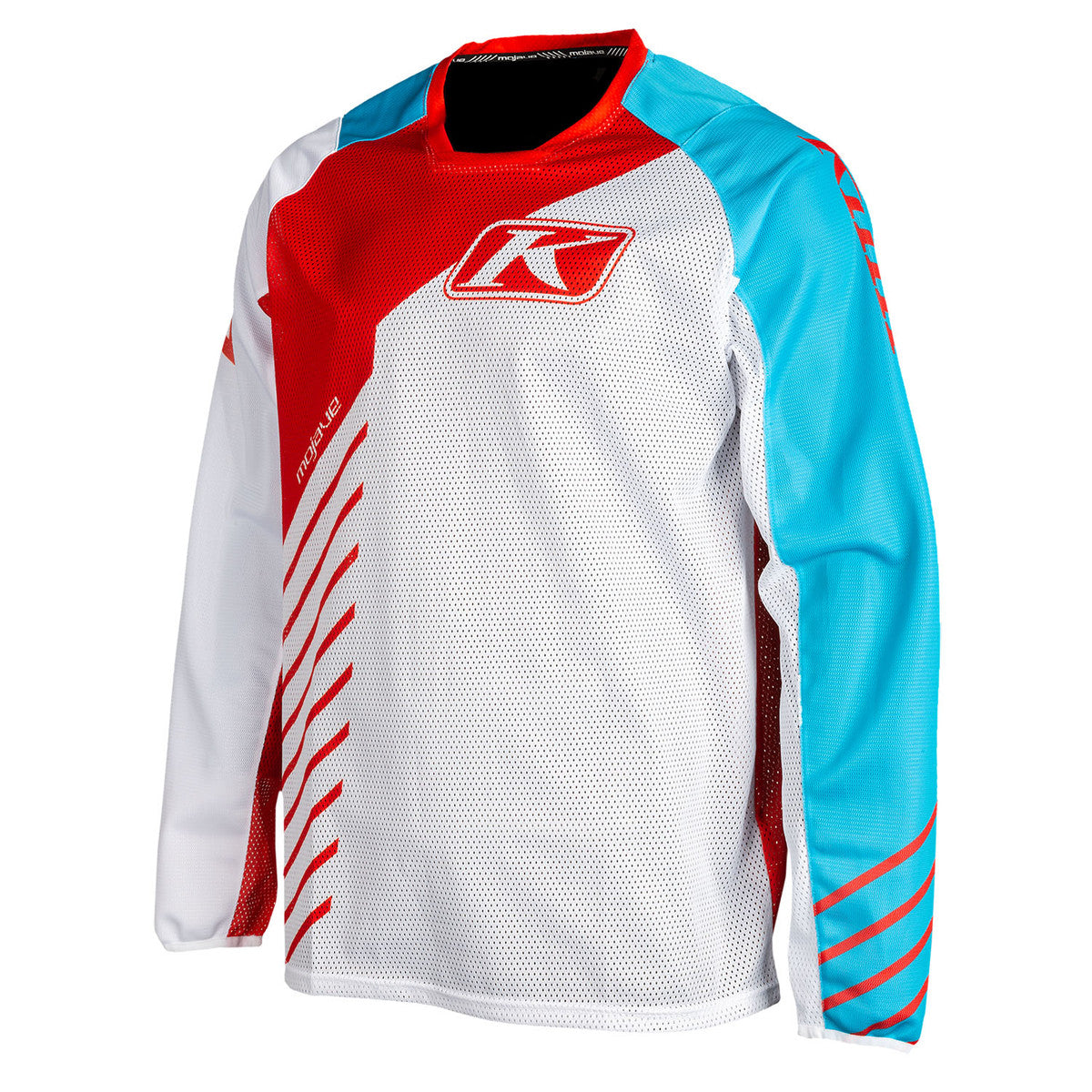 Nike long sleeve top with 2025 taped side stripe in red