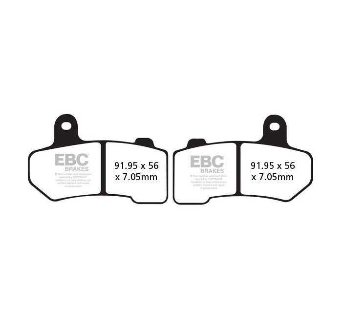 EBC Brake Pad - FA409HH – Pathpavers