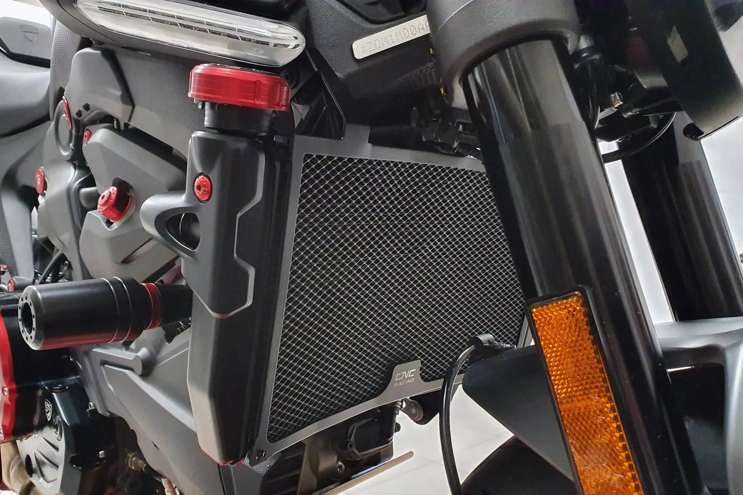 CNC Racing Radiator Guard For Ducati Monster 950 (2021-) CNC Racing