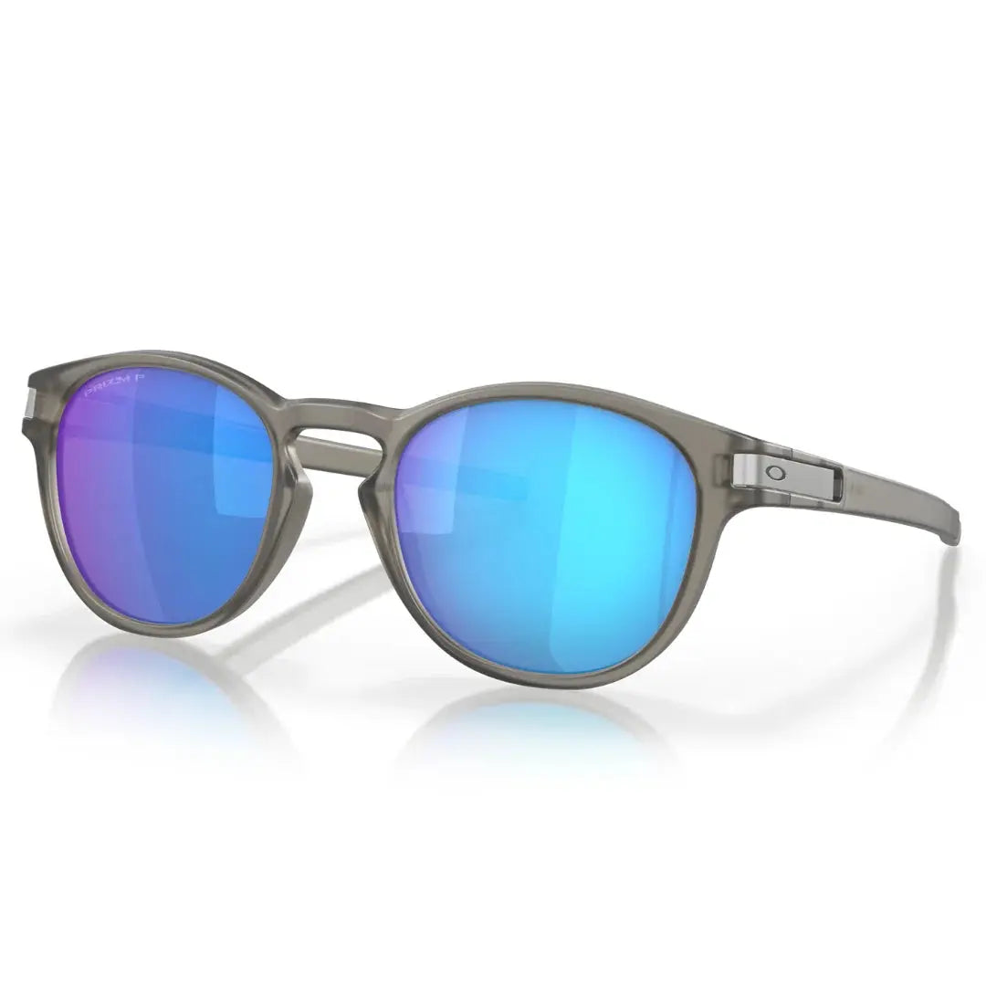 Oakley Latch™ Sunglass, prizm sapphire polarized Lenses,  matte grey ink Frame Pathpavers