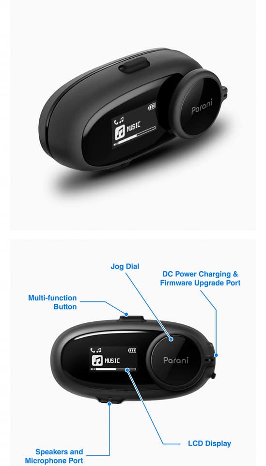 Parani M10 Boom Bluetooth Intercom Parani