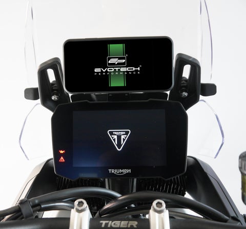 Evotech Performance SP Connect Compatible Sat Nav Mount Triumph Tiger 850 / 900 Evotech