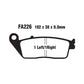 EBC Brake Pad - FA226HH EBC