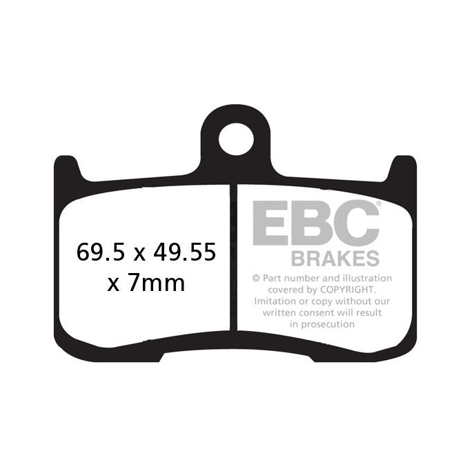 EBC Brake Pad - FA347HH EBC