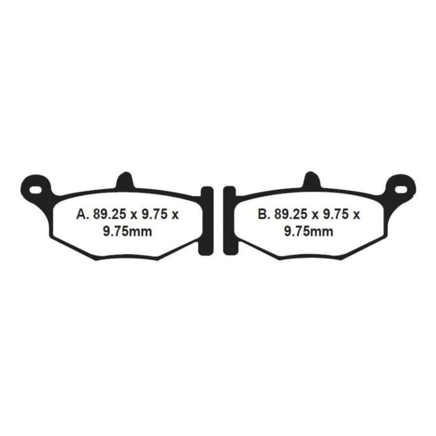 EBC Brake Pad - FA419HH EBC