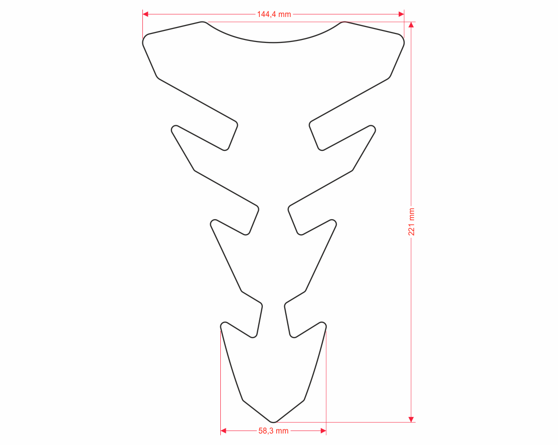 OneDesign CG Exp Slim B Tank Pad onedesign